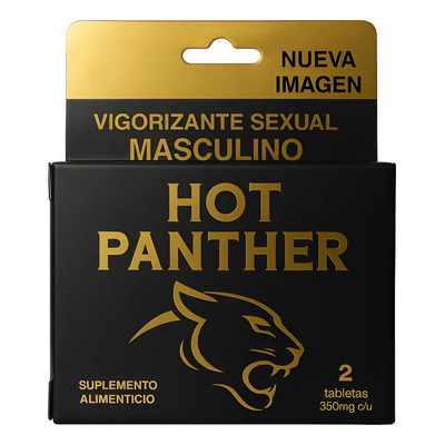 Hot Panther 2 Pastillas Vigorizantes Para Hombre Masculina | Meses sin interés