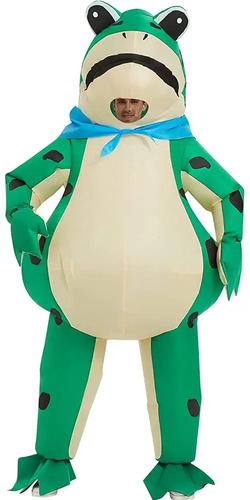 Traje De Rana Inflable Divertido Juego De Roles Traje &tjh