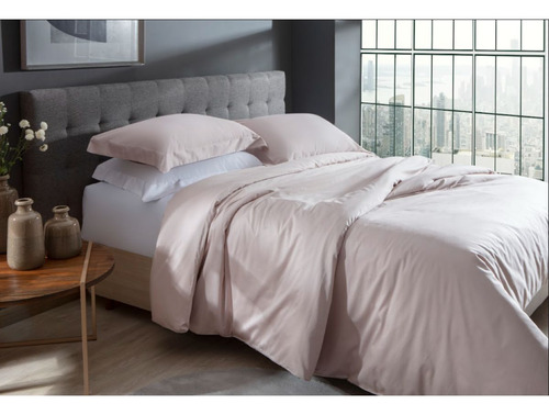 Capa Duvet King 300 Fios Rose Parisi - Kacyumara