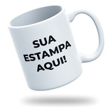  Caneca Xicara Porcelana Personalizada Diversos Modelos