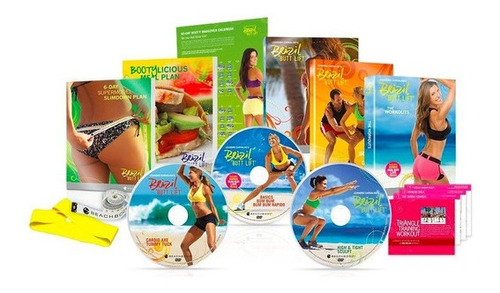 Dvds Brazil Butt Lift Gluteos Sexy 60 Dias Ejercicio 