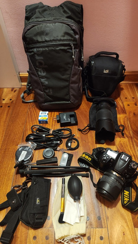 Nikon D7000 Dslr Equipo Completo!!!