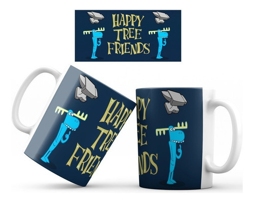 Pocillo Mug - Happy Tree Friends - Fan Collection