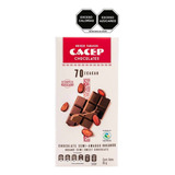 Barra De Chocolate Cacep Semi Amargo Con 70% Cacao