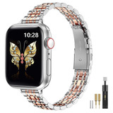 Malla De Metal Para Apple Watch S-9/8/7/6 49/45/44mm Pla.rd