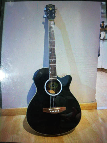 Guitarra Lyon By Washburn Negra