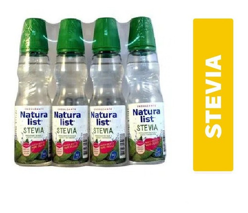 Endulzante Stevia Naturalist Display 4*90gr(3 Unidad)super