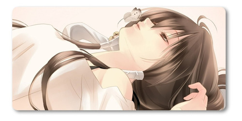 Mousepad Xl 58x30cm Cod.347 Chica Anime