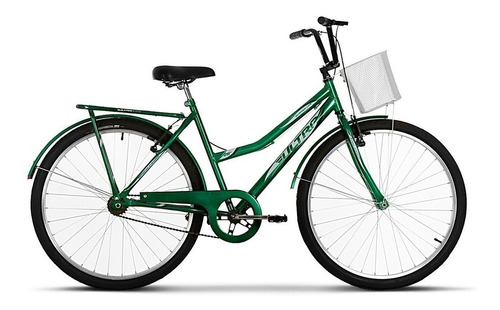 Bicicleta  Urbana Ultra Bikes Summer Tropical Aro 26 19  1v Freios V-brakes Cor Verde