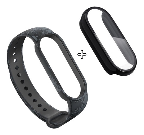 Pulseira + Capa Case Protetor Tela Para Xiaomi Mi Band 5 E 6