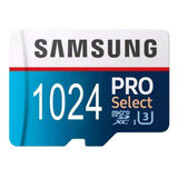 Tarjeta De Memoria Samsung Pro Select De 1024 Gb De Alta Velocidad
