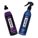 Cera Carnauba Blend Liquida+shampoo Automotivo V Floc Vonixx