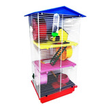 Gaiola Hamster Mercol Twister Bebedouro Comedouro 60cm