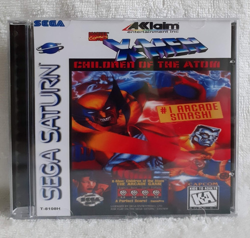 X-men: Children Of The Atom - Sega Saturno - Obs: R1 - Leam