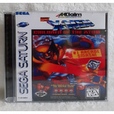 X-men: Children Of The Atom - Sega Saturno - Obs: R1 - Leam