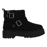 Bota Bamers Charme Mujer Negro