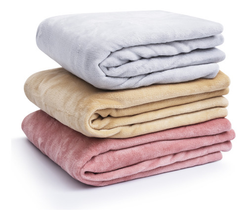 Manta Cobertor Com Mangas Prime 1.30 X 1.60m Loaní Cor Rose