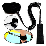 Leash Para Pie En Espiral Elástico De Tabla Para Surf 3mts