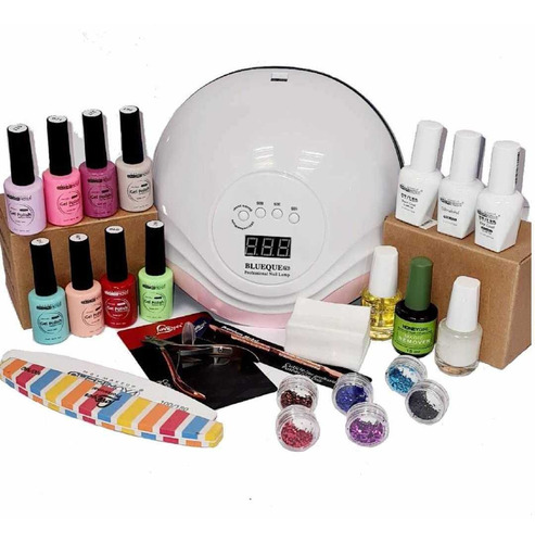 Kit De Esmaltado Permanente Profesional 