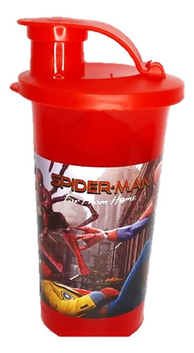 Vaso Termo Infantil Spiderman  X12 Unidades