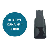 Burlete Cuña 4mm = (nº1) - Puerta Ventana Aluminio X 100 Mts