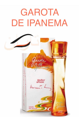 Colonia Avon Mulher E Poesia Garota De Ipanema 50ml