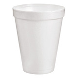 Vaso Plumavit Desechable 8 Oz Sin Tapa X 25 Und