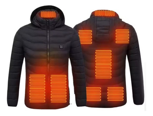 Parka, Chaqueta Usb Térmica Con Calefacción Eléctrica Para El Frío, Unisex Tallas Adultos