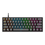 Teclado Mecánico Para Juegos De 61 Teclas Rgb Iluminado