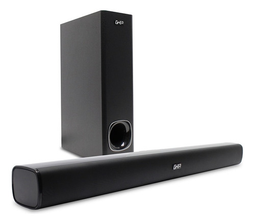 Barra De Sonido Ghia 2.1 Canales/bluetooth/usb/aux/ 120w Rms