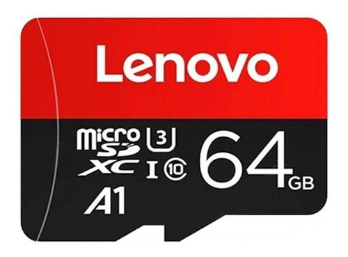 Tarjeta De Memoria Micro Sd 64gb Lenovo Clase 10 100mb/s