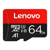 Tarjeta De Memoria Micro Sd 64gb Lenovo Clase 10 100mb/s