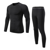 Conjunto Treino Calça Térmica E Camisa Térmica Proteção Uv