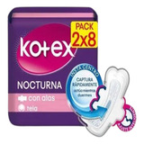 Toallas Kotex Nocturna 16 Uni - Unidad a $704