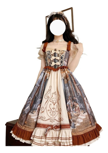 Vestidos Victorianos De Lolita G Princess Para Mujer Y Niña,