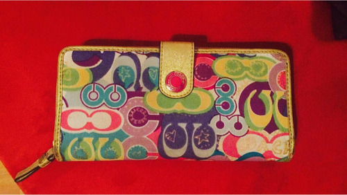 Cartera Coach Original Dama Mujer Usada