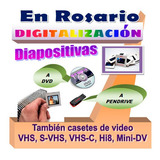 Digitalización Diapositivas/fotos. En Rosario