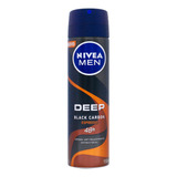 Desodorante Nivea Men Deep Espresso Black Carbon 150 Ml