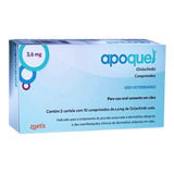 Apoquel 3,6 Mg Remédio Para Dermatite Canina 20 Comprimidos