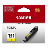 Tinta Canon Cli-151xl Amarillo Mg5410/ G5510/ G6410/ G7110