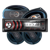 Combo Audio Car Estéreo + Parlantes 6x9 + 5 PuLG Xline P