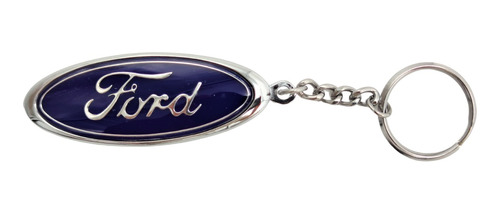 Llavero Ford Original Ovalo Licencia Importacion Metal