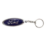 Llavero Ford Original Ovalo Licencia Importacion Metal