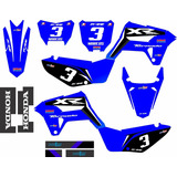 Kit Gráfico Biker R1de Xr250 Tornado Ades1vo 0.60 Mm Kr-32