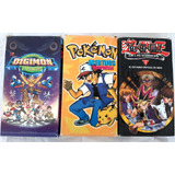 Lote Vhs Pokemon-dragon Ball Z-digimon-yu-gi-uh! Oferta!!!