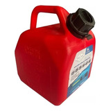 Bidon Combustible 5 Lts Rojo Con Pico Flex Roan