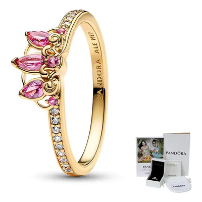 Anillos Pando Princesa Disney Rapunzel + Kit Talla 9 | Meses sin interés