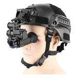 Monóculo Visão Noturna Infravermelho Nvg10 + Capacete