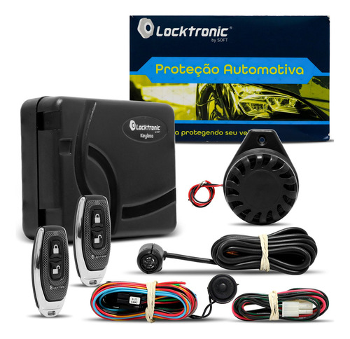 Alarme Automotivo Locktronic Block Soft Universal 2controles