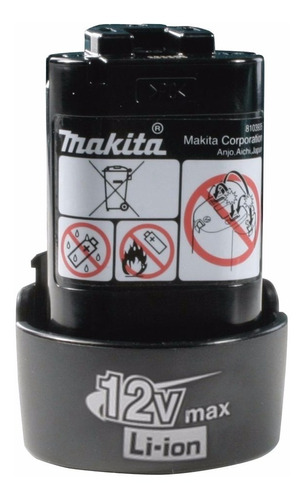 Bateria Recarregável De Li-ion 12 V Makita Bl1014